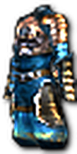 Blauer Drachenanzug +0