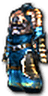 Blauer Drachenanzug +0